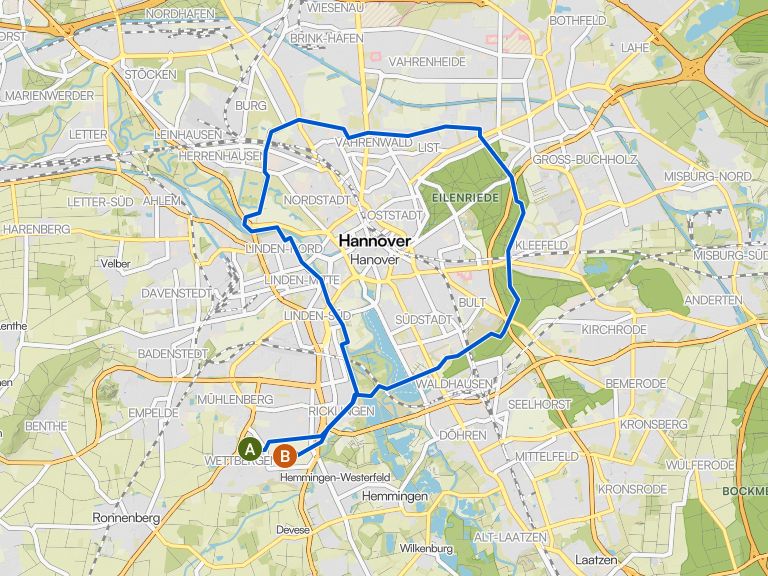 Fahrradtour Hannover: Julius-Trip-Ring mit Highlights | Fahrradtour ...